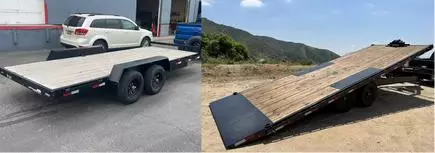 How to Choose Between a Tilt & Regular Flatbed Trailer Rental