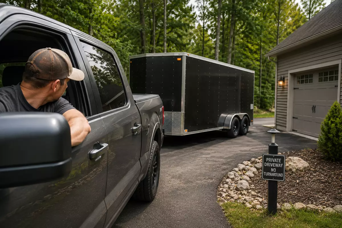 How to Back Up a Trailer for Beginners