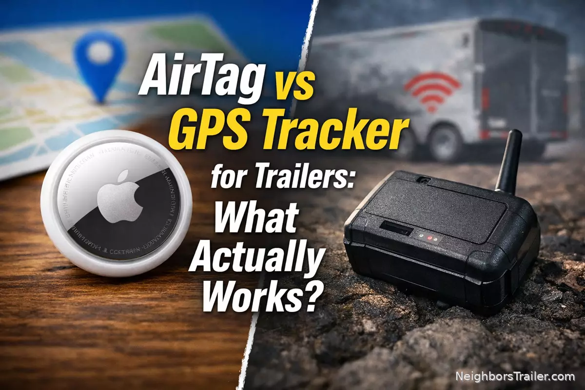 AirTag vs GPS Tracker for Trailers: What Actually Works?
