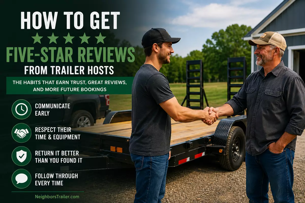Trailer Rental Etiquette: The Unwritten Rules