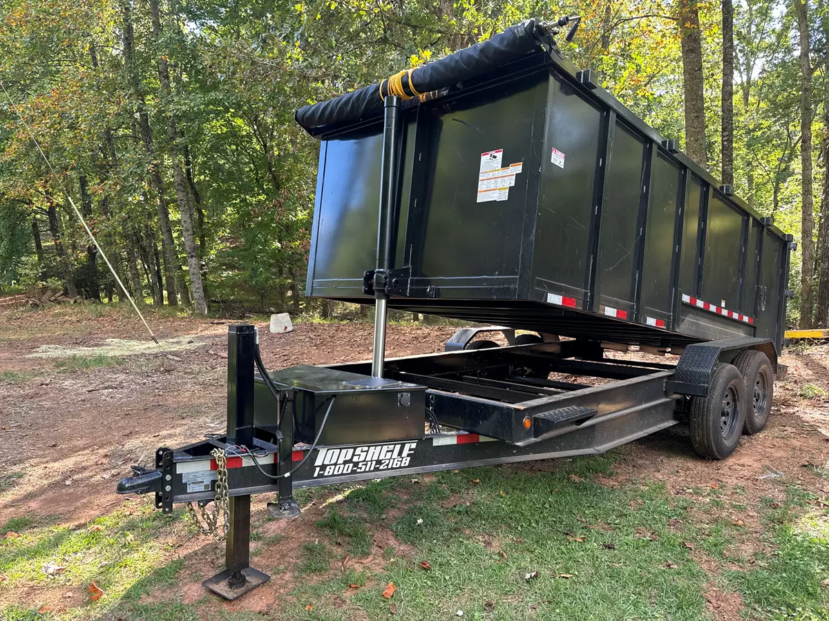 2024 7’x16’x4’ fully hydraulic dump trailer 