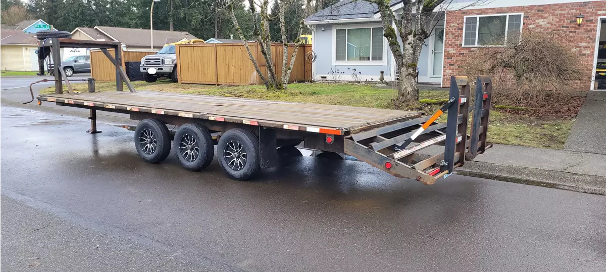 23' Flatbed Deckover + Beavertail (Ultimately a 20+5) with a full width 102" Deck