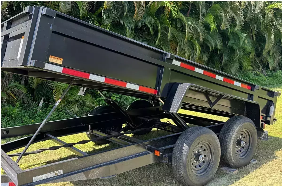7x14 Dump Trailer Rental