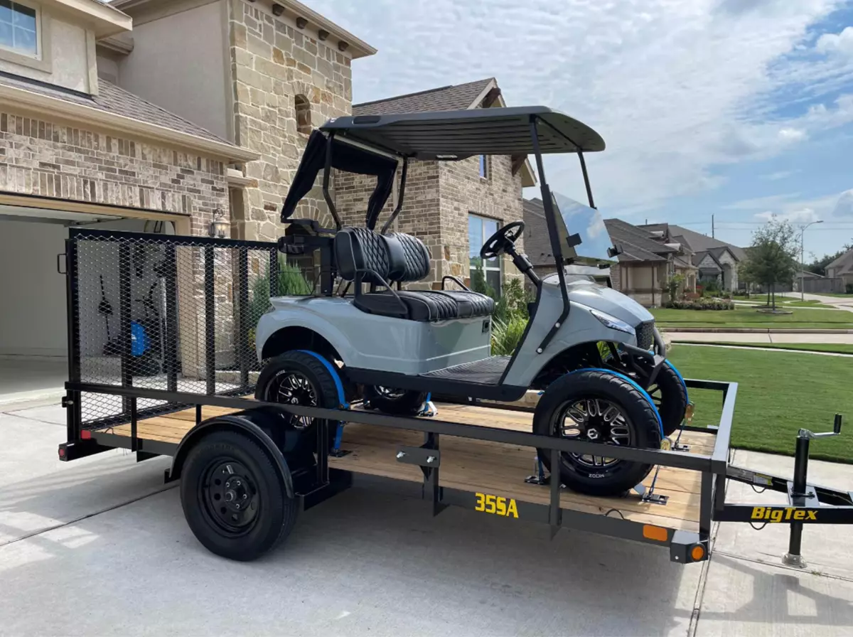 5x10 Utility Trailer With Ramp