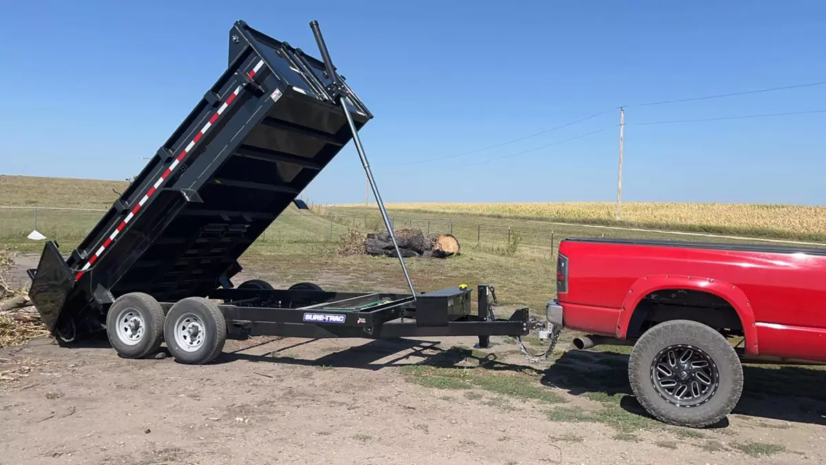 7x14 Dump trailer 