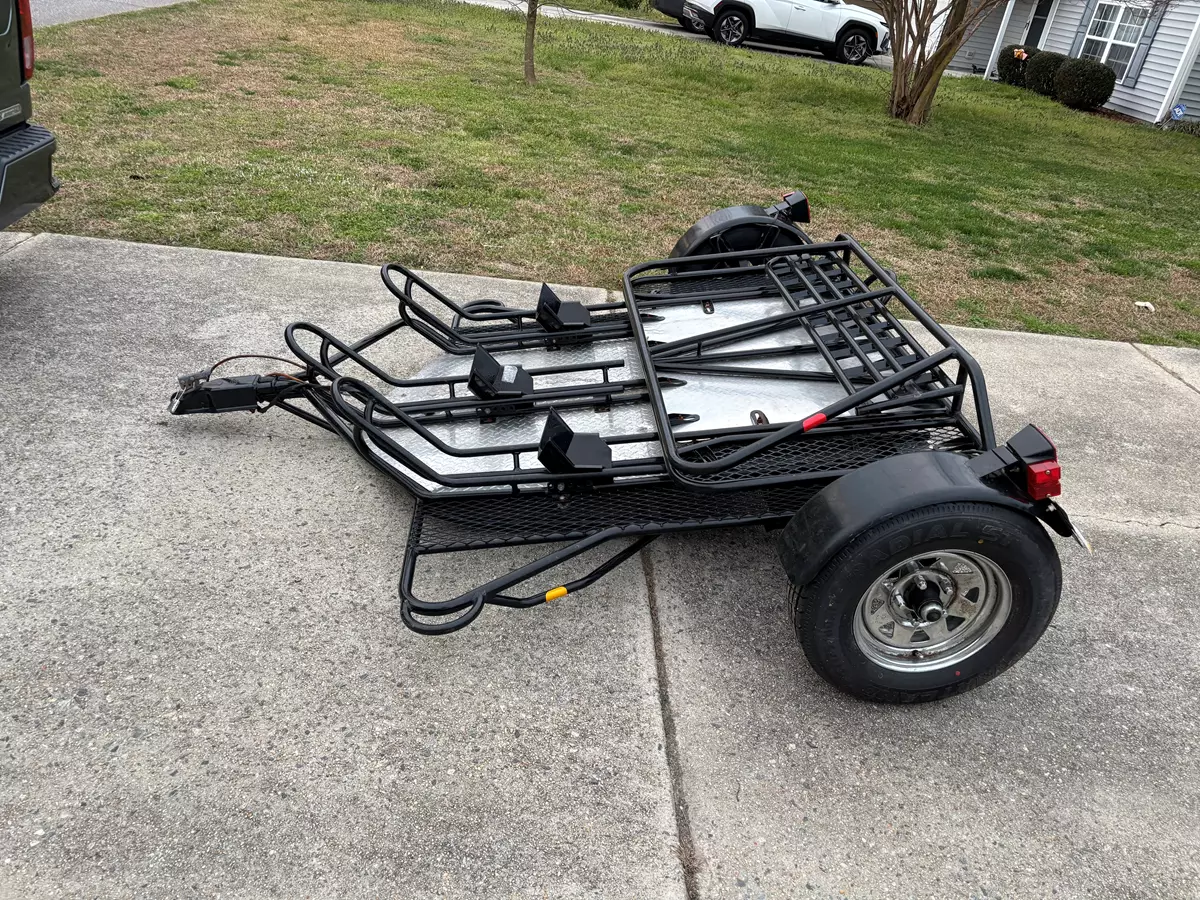 5ft x 10ft Motorcycle Trailer