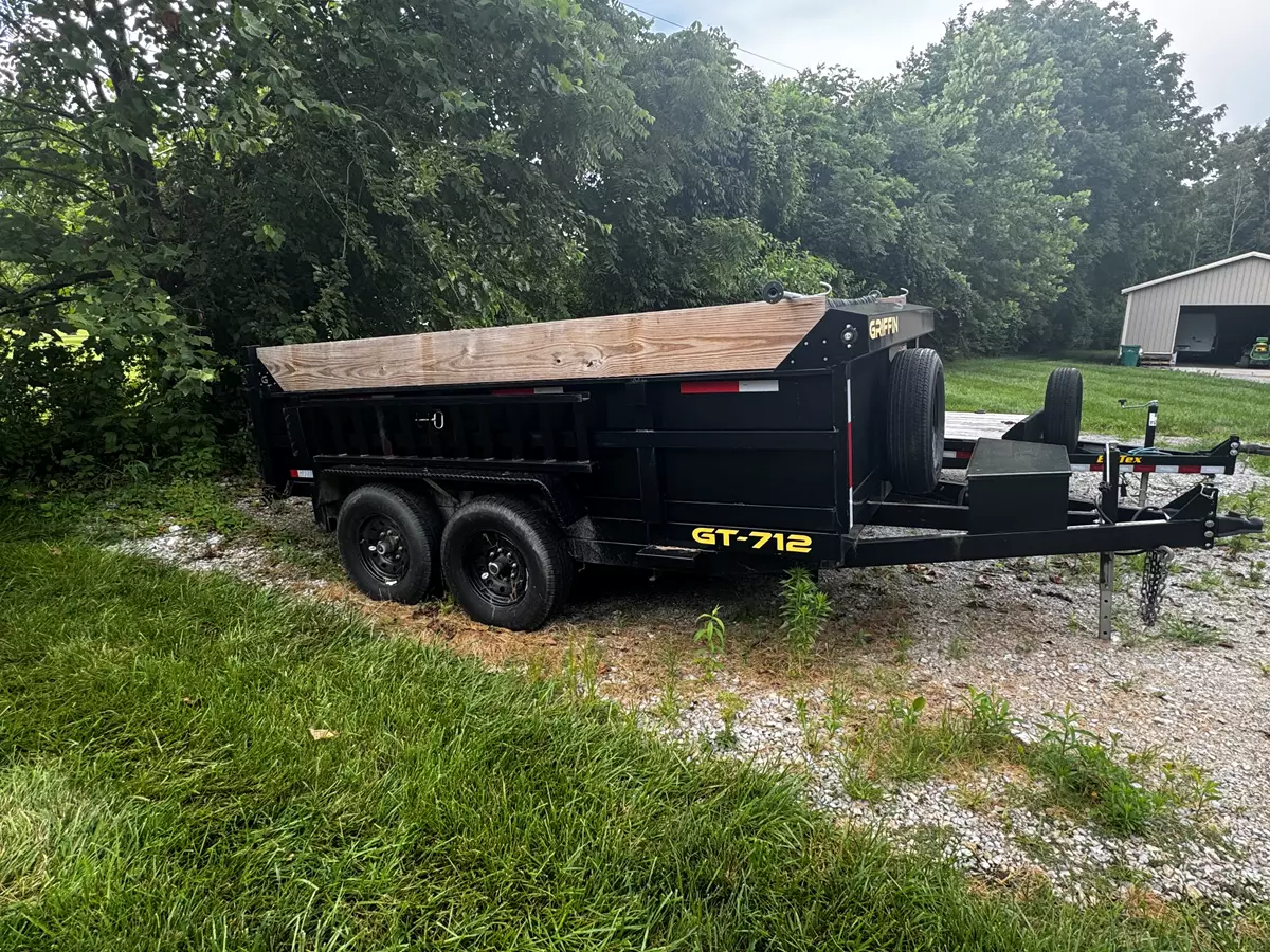 Griffin 7' x 12' Dump Trailer