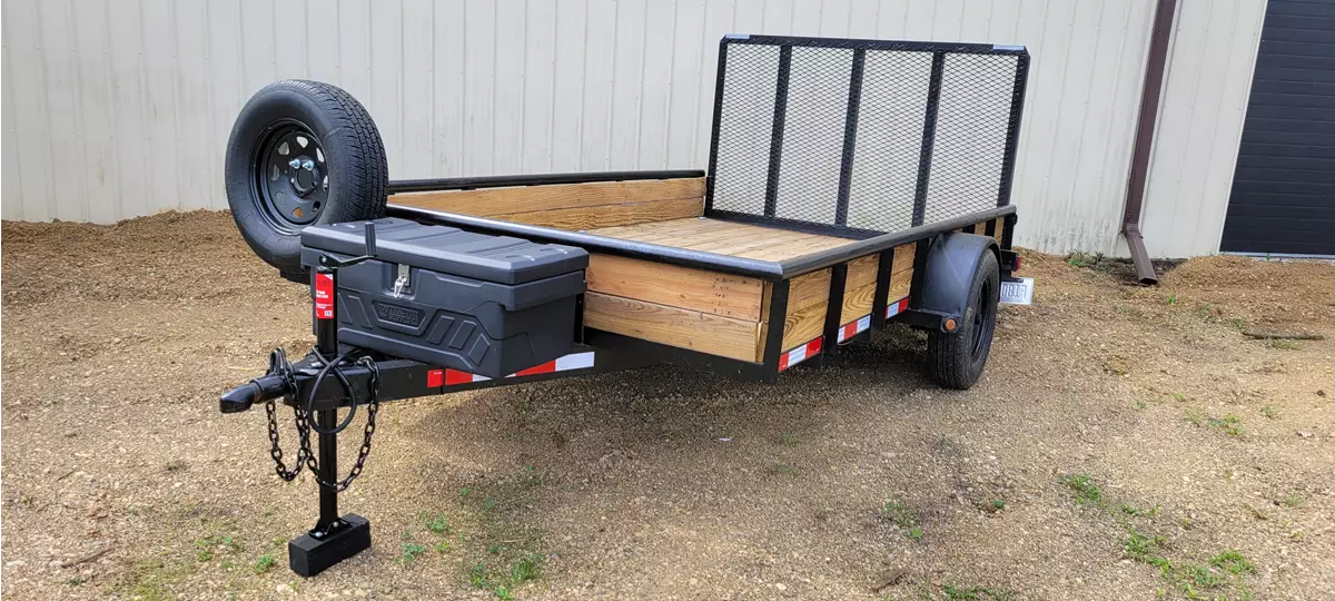 Rent a Versatile 6'x12' Utility Trailer – Ready for Any Job!