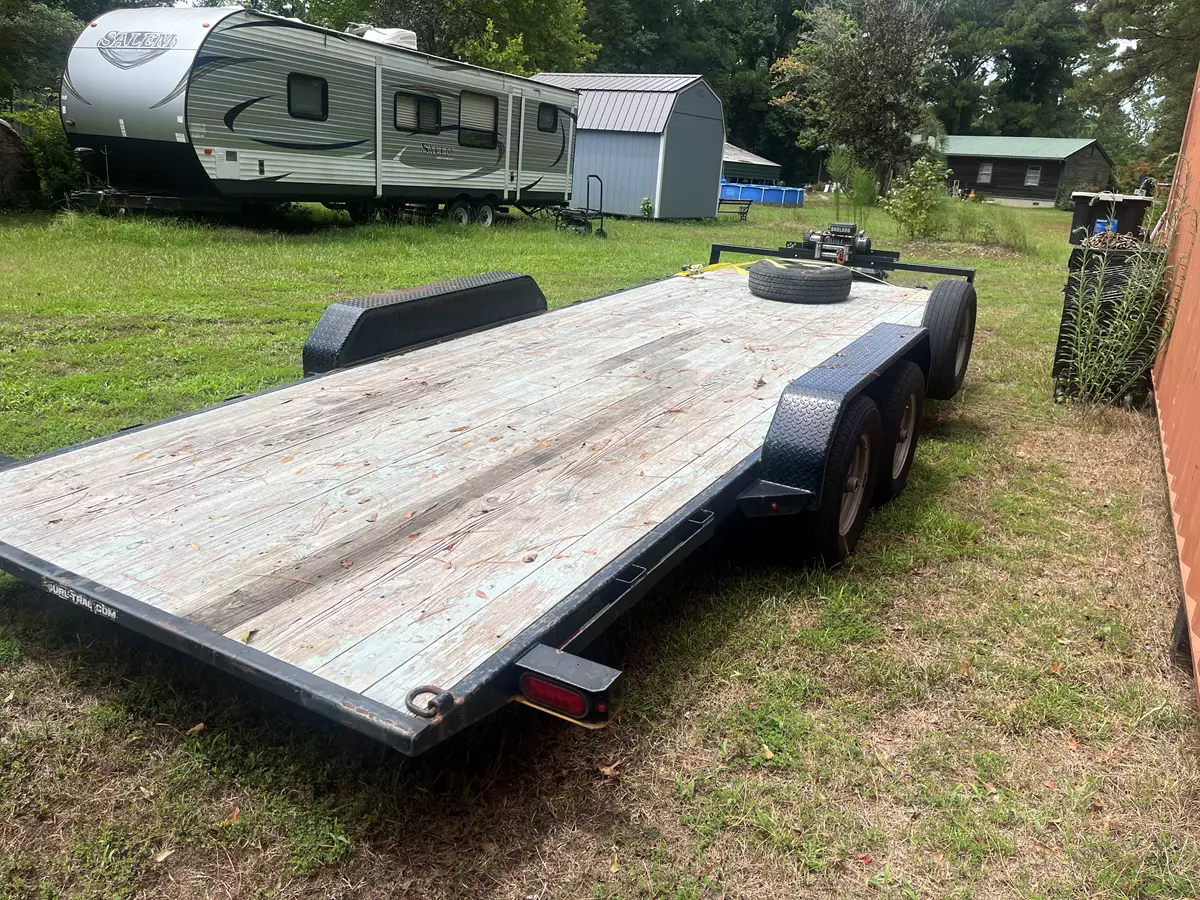 20' Tilt Deck Flatbed Trailer