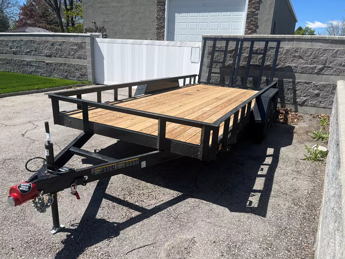 2025 7'x16' Tandem Landscape/Utility Trailer 10K GVWR