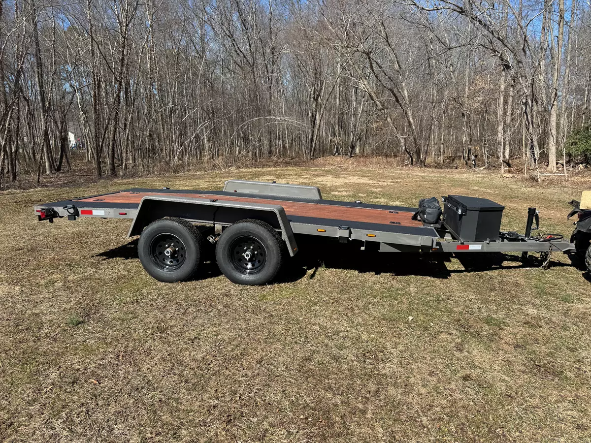 15’ raised Car Hauler or Cargo Trailer