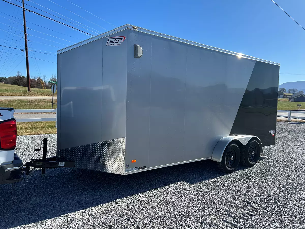 7' x 16' Bravo Enclosed Trailer 
