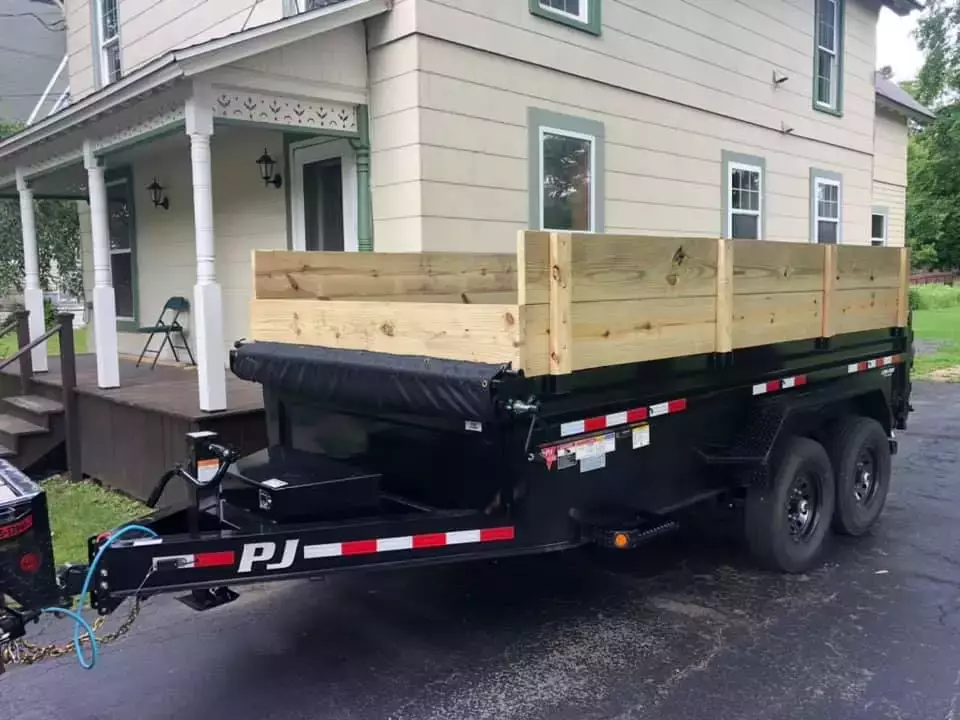 7x14 Dump trailer 