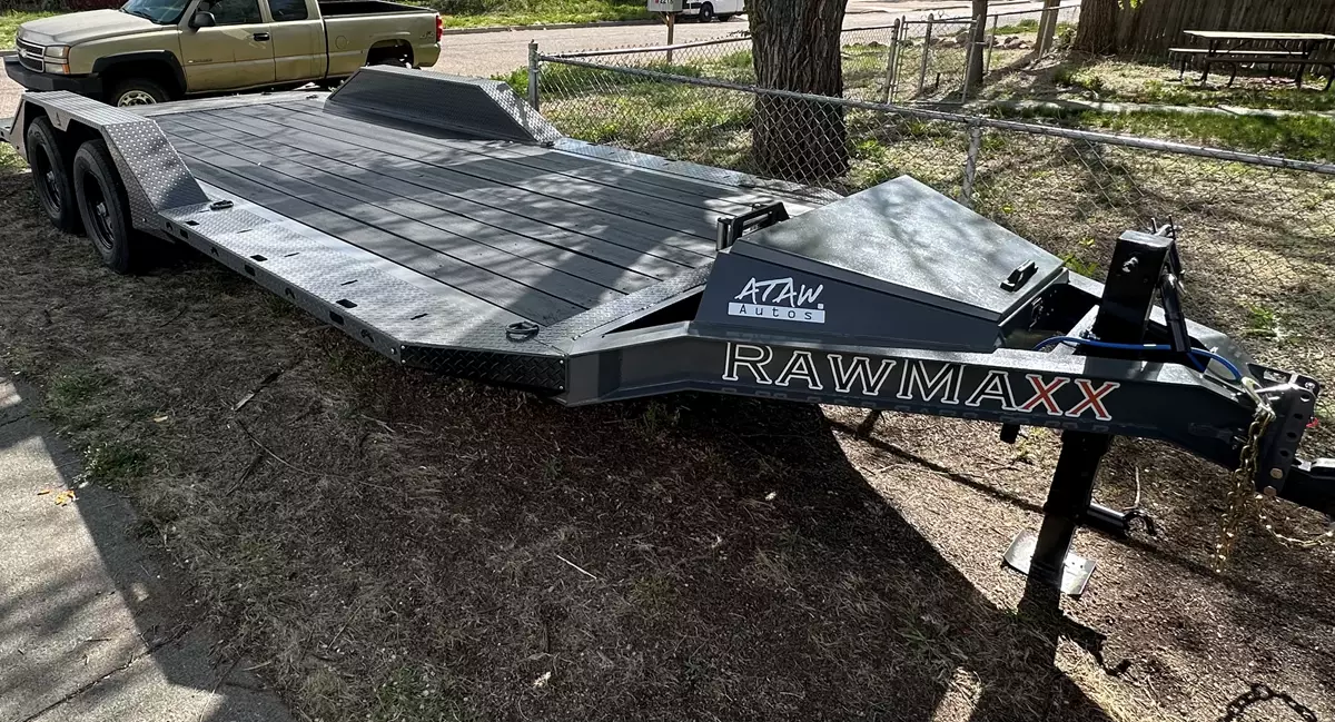 2024 Super-Wide Car Hauler with winch
