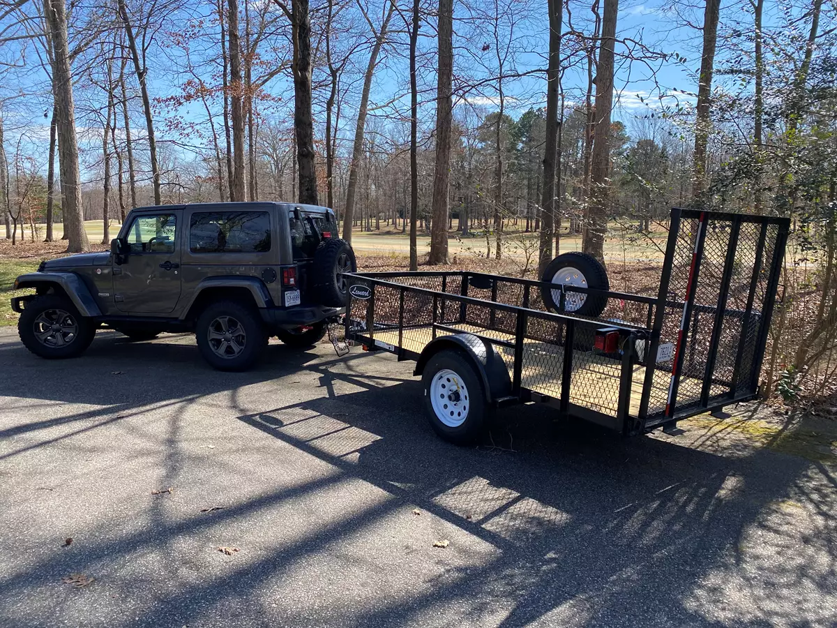 Leonard 5×10 High-Side Utility Trailer | 3,500 lb | Perfect for Home Projects