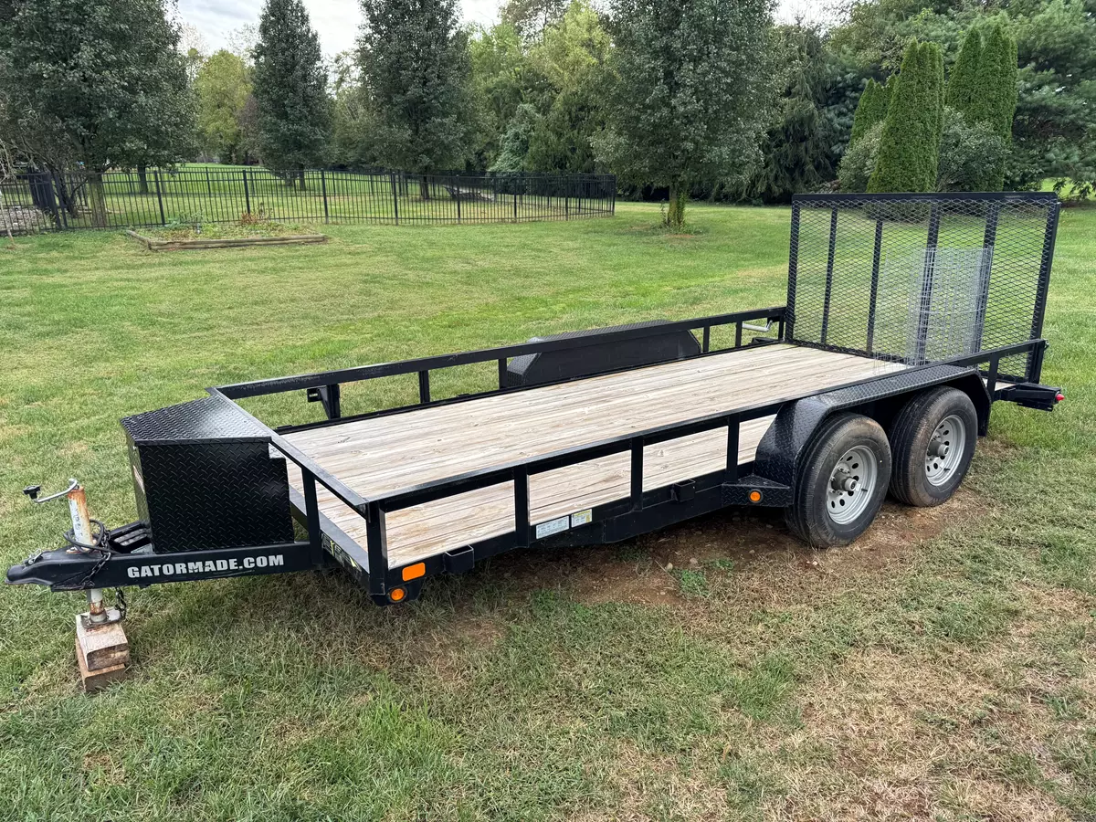 16’ Heavy Duty Tandem Utility Trailer
