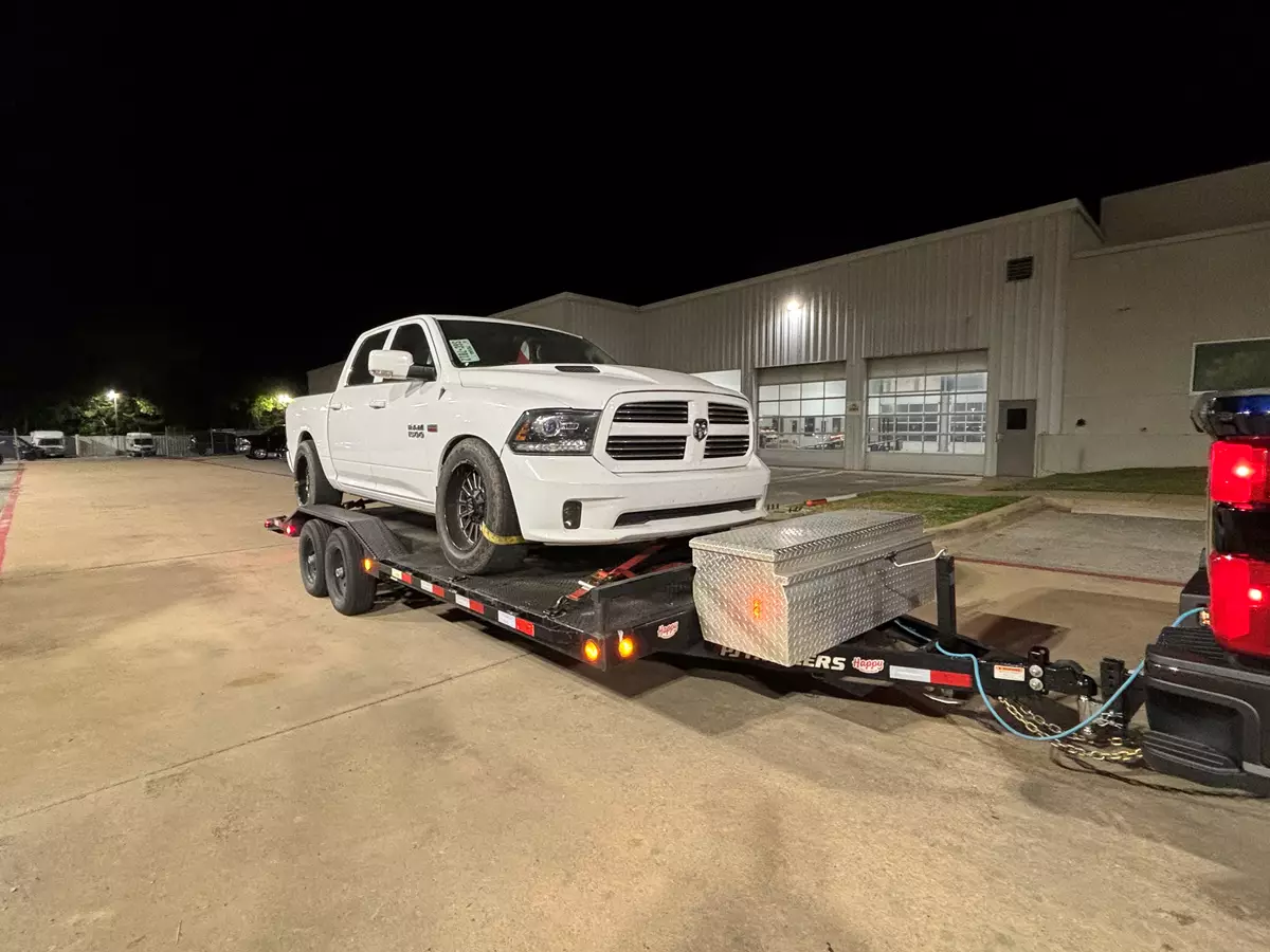 20-foot Car Hauler with Winch and Straps