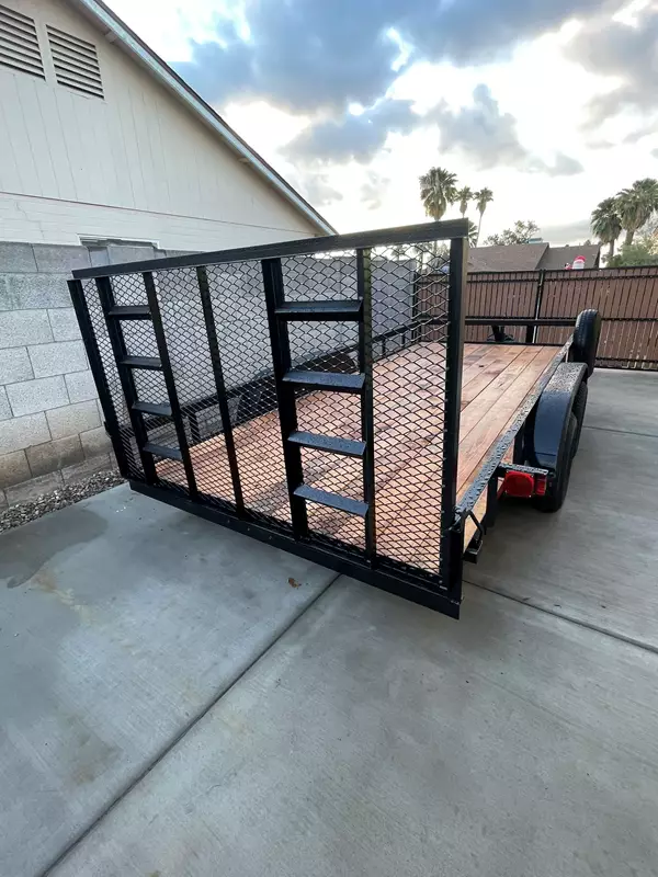 Perfect Toy Hauler - 14' Utility Trailer 