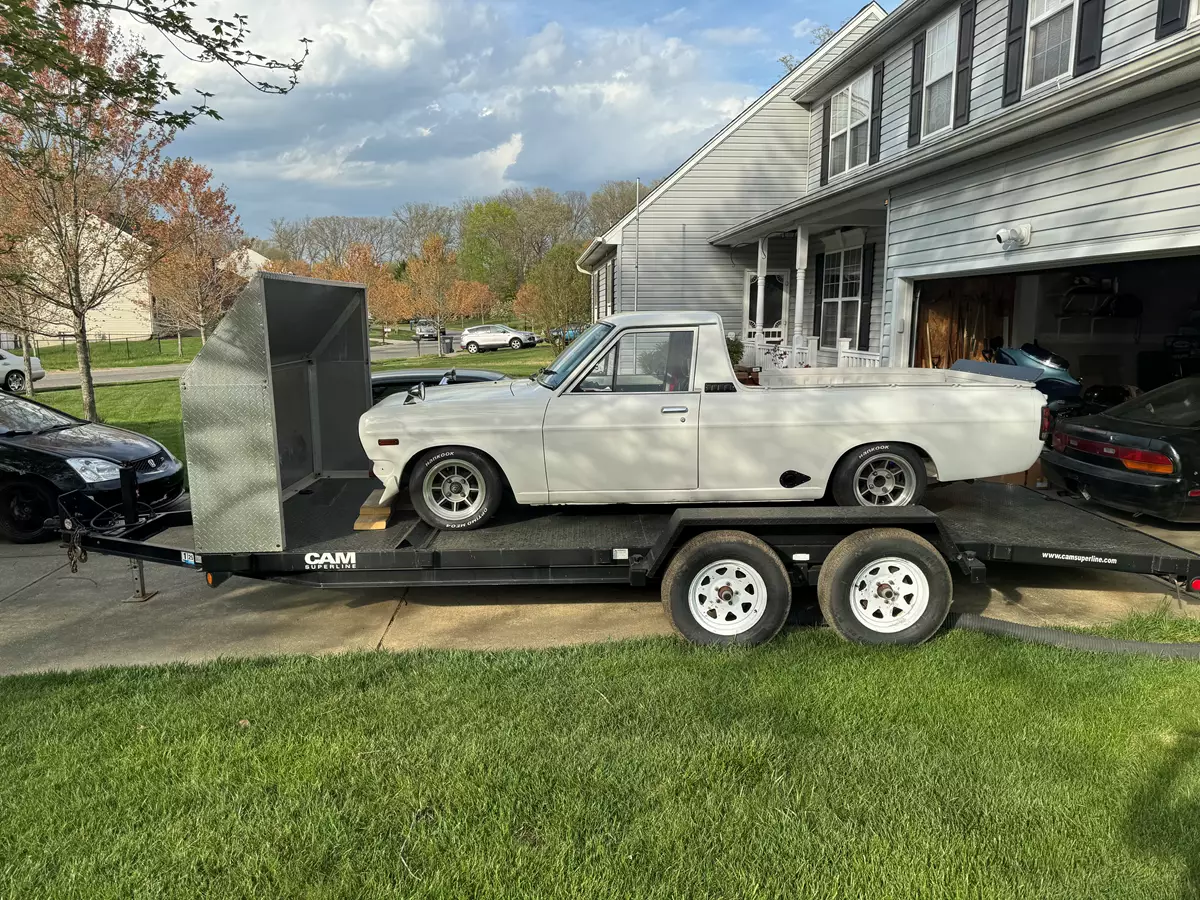 18' Car Hauler with wind/stone guard.