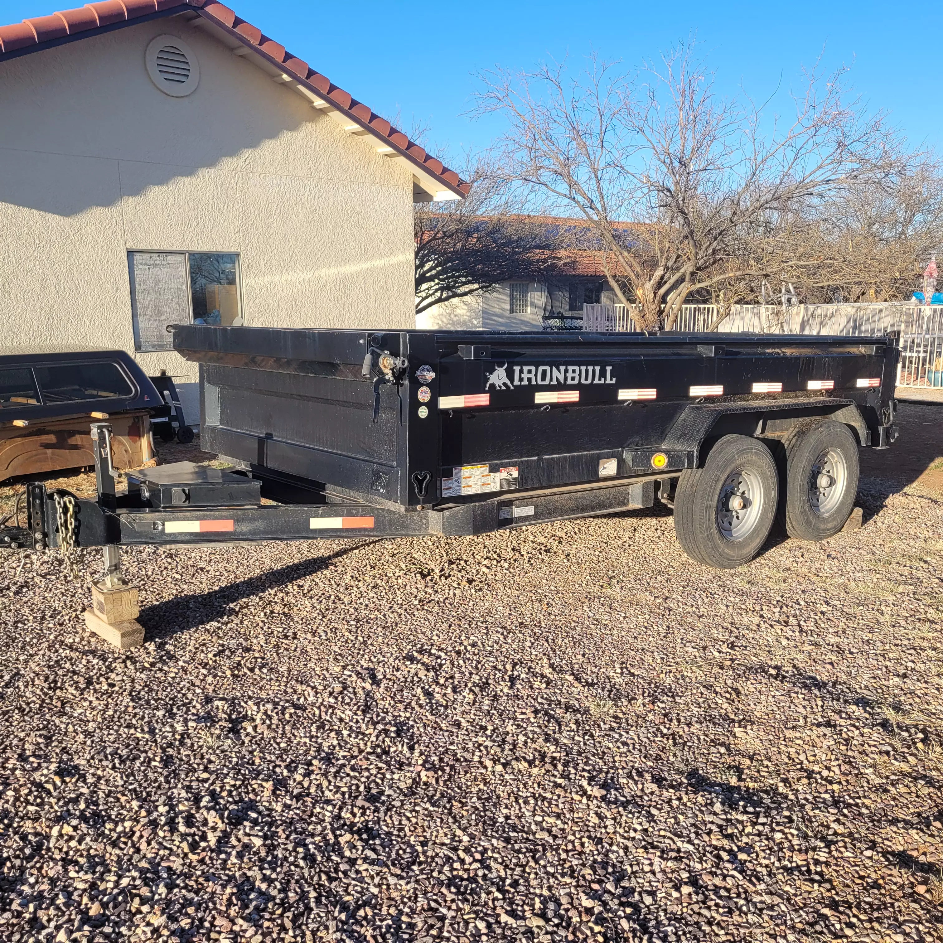 14,000lb GVWR 8' x 14' Dump Trailer