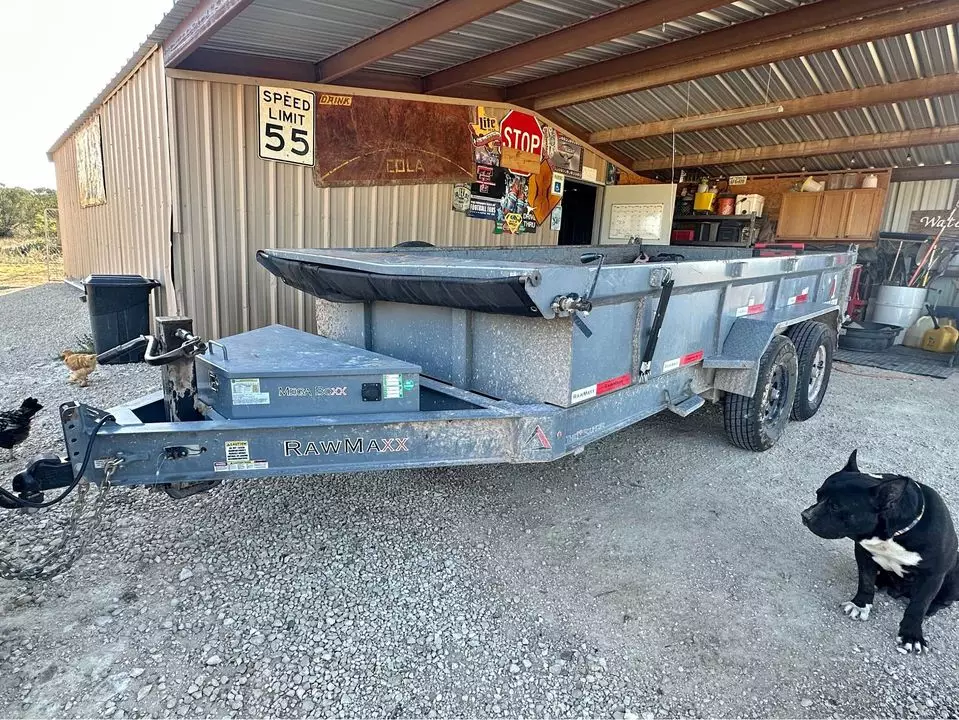 Dump Trailer for Rent! 14X7 Bumper Pull