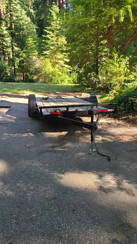 16' Flat Deck Trailer
