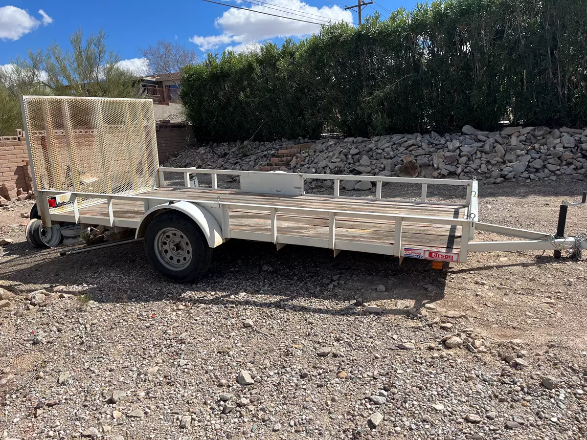 14' x 6'.5 Utility trailer with ramp gate