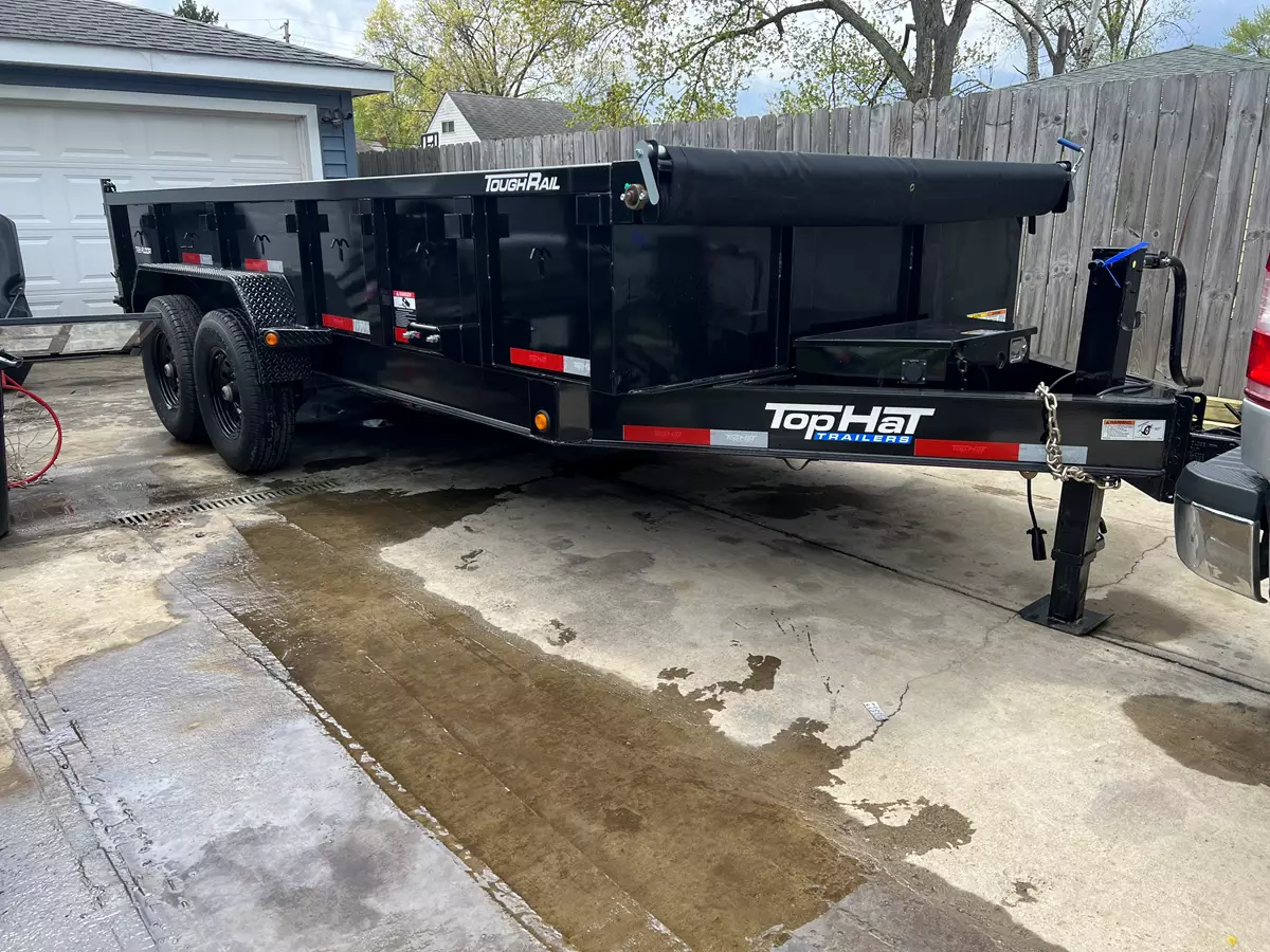 7’ x 16’ dump trailer