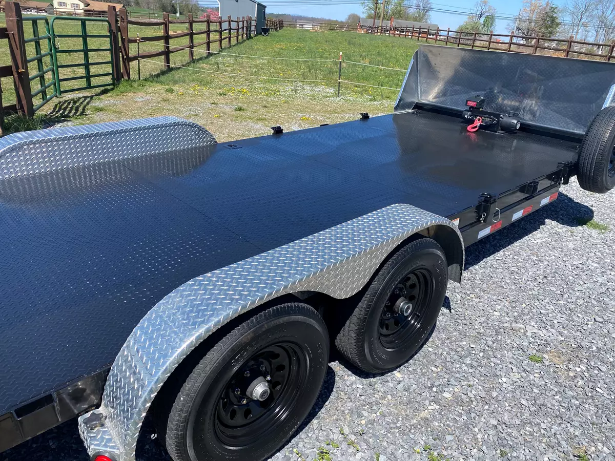 20' x 6'11" Car Hauler Trailer