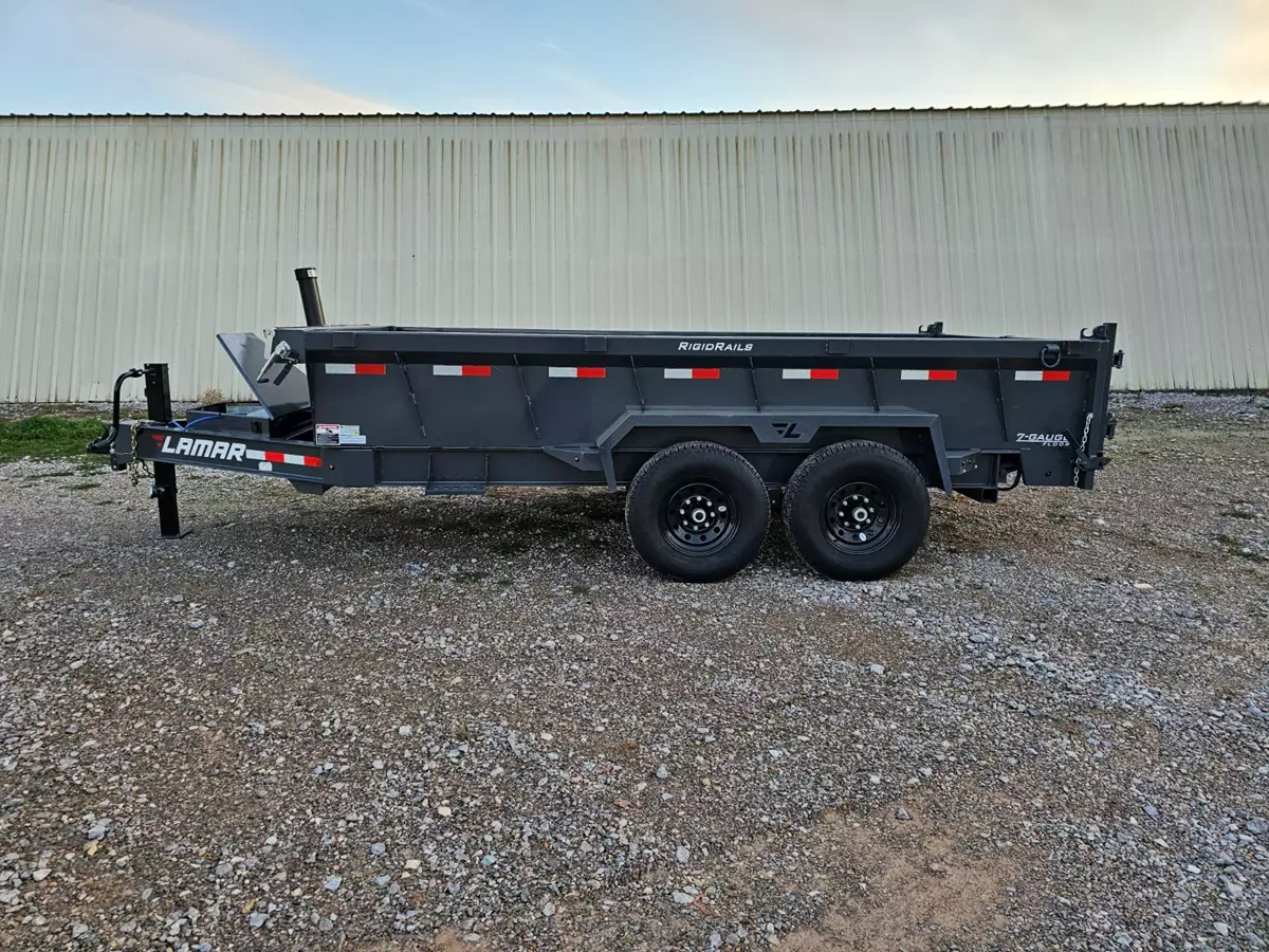 2024 Lamar 14ft Dump Trailer