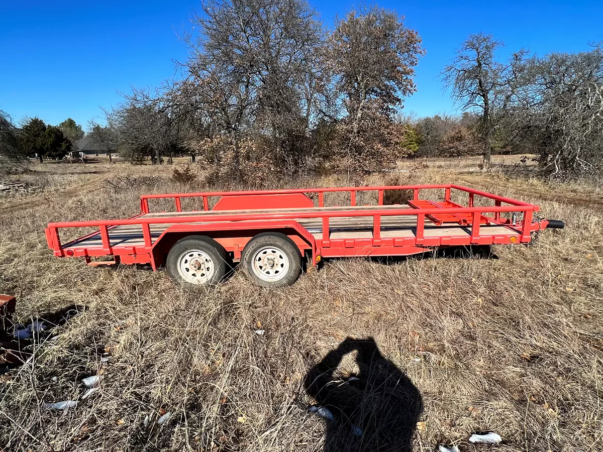 18' Ready Rail Utility Trailer