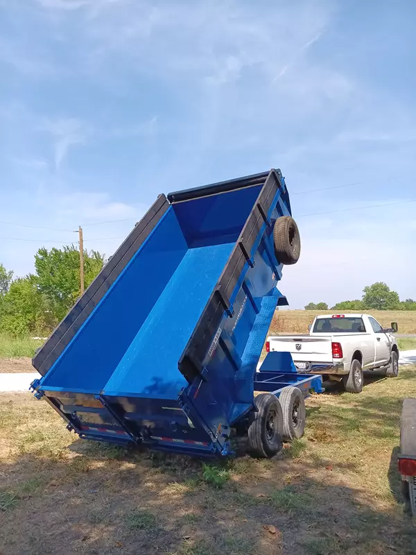 14 ft dump trailer