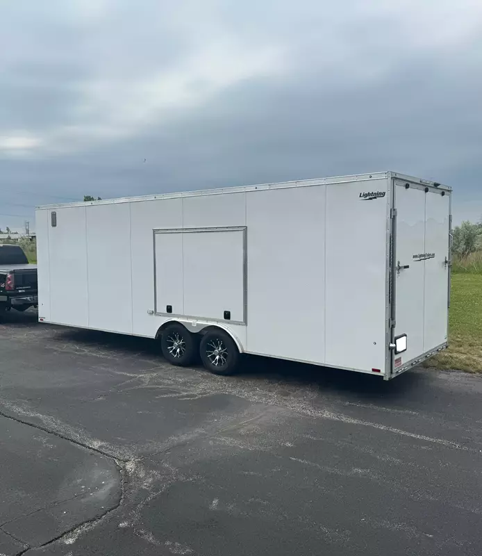 8'.5 x 24' Enclosed All Aluminum Trailer