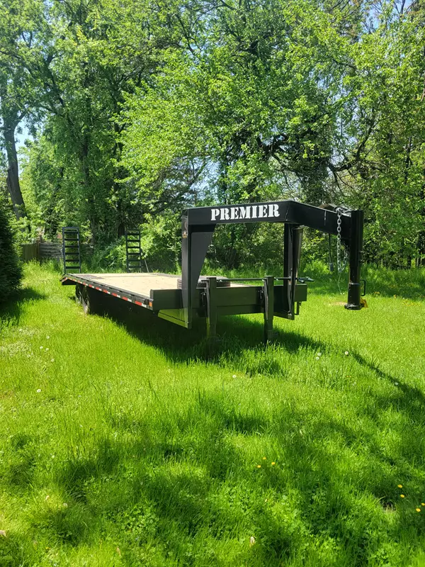 2024 premier 25 ft deckover flatbed trailer 