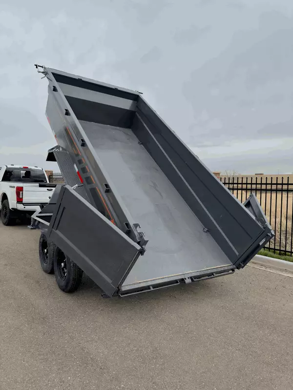 7' x 14' BUMPER PULL- DUMP TRAILER