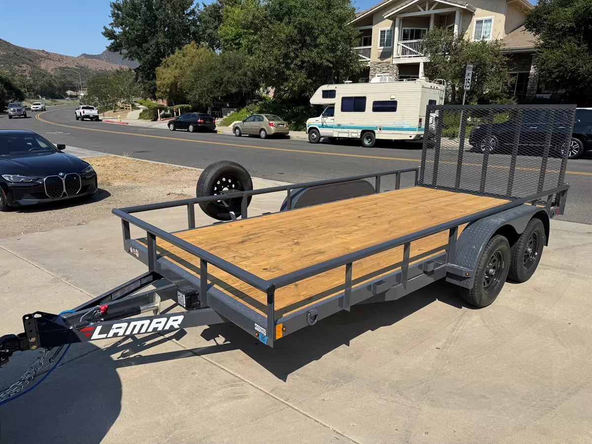 Brand New 16’ Lamar Utility Trailer