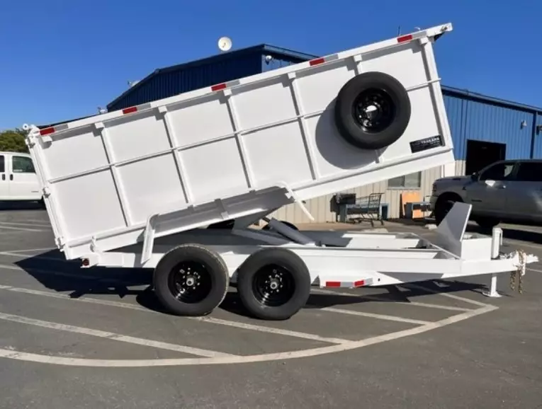 2025 7'x14'x4' Tru Dump Trailer 