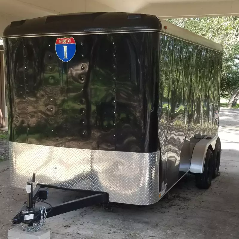 14x7 Enclosed Trailer Victory