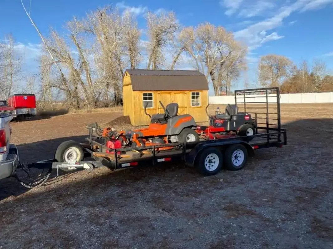 6' x 15' ATV/UTV Utility trailer tandem axle