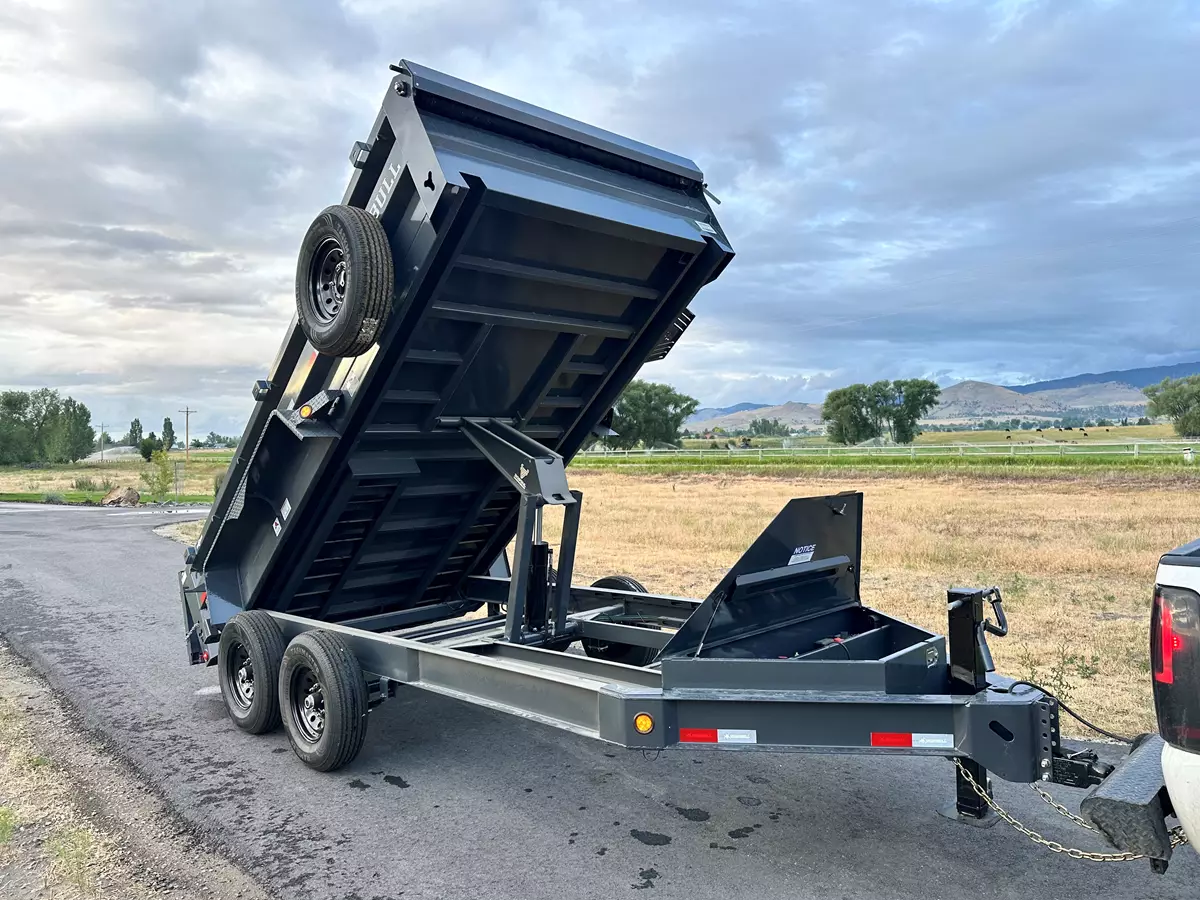 7ft x 16ft Dump Trailer 15K GVWR