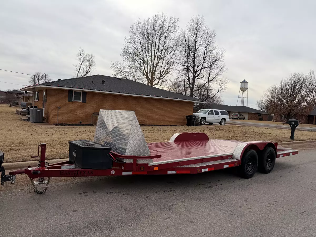 20-Foot East Texas Car Hauler with 12,000lb Winch