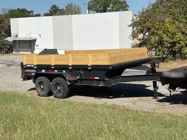 14’ Dump Trailer for Rent – Local & Veteran Owned