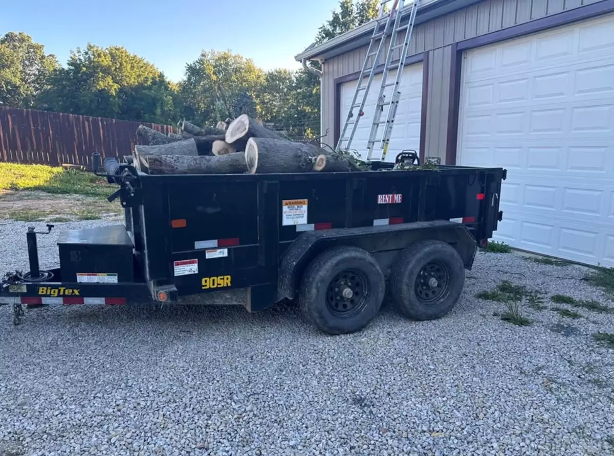 5' x 10' Big Tex 90SR Dump Trailer