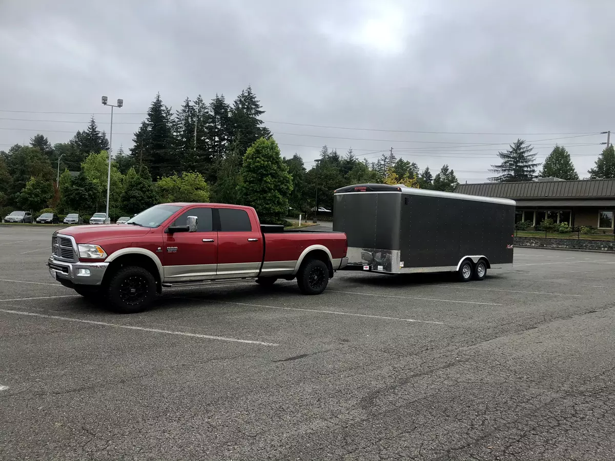 20' Enclosed Car Hauler Trailer