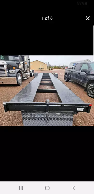 36ft Double Car Hauler Trailer