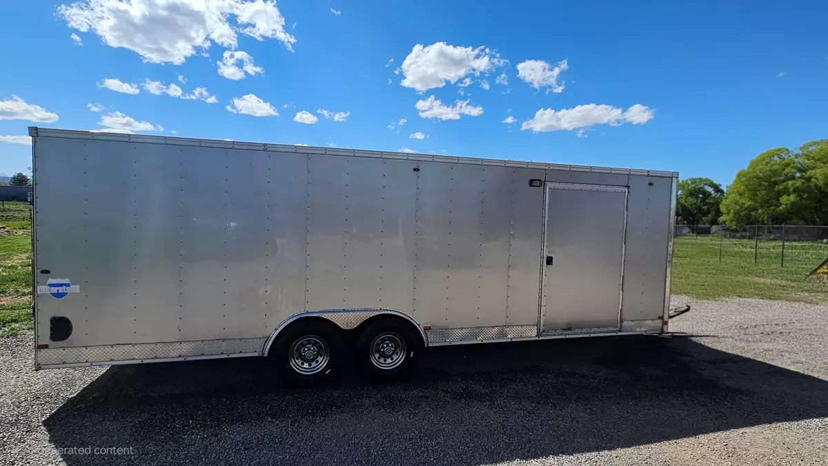 24' Enclosed Car Hauler Trailer