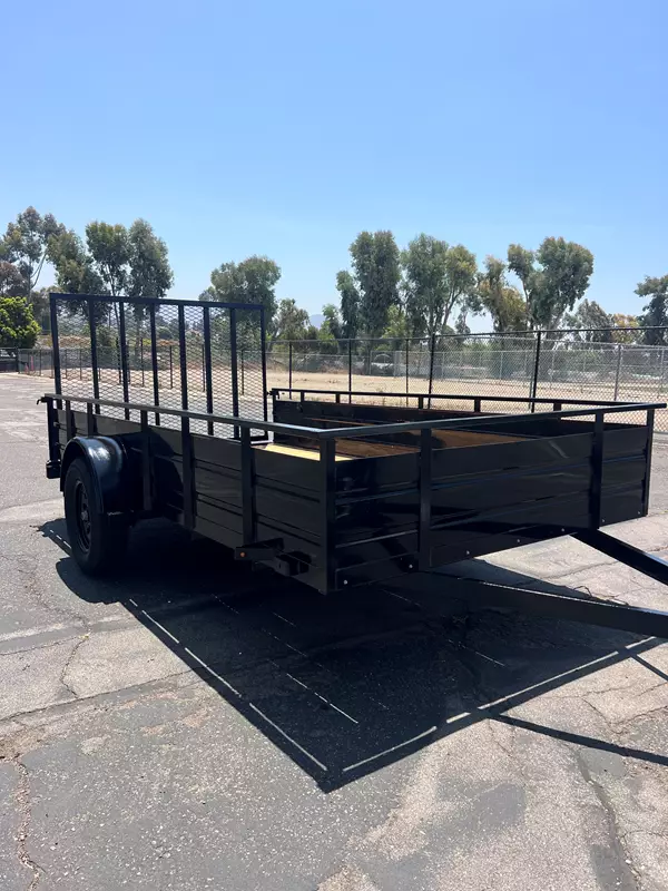 6' x 12' Utility Solid Side Trailer
