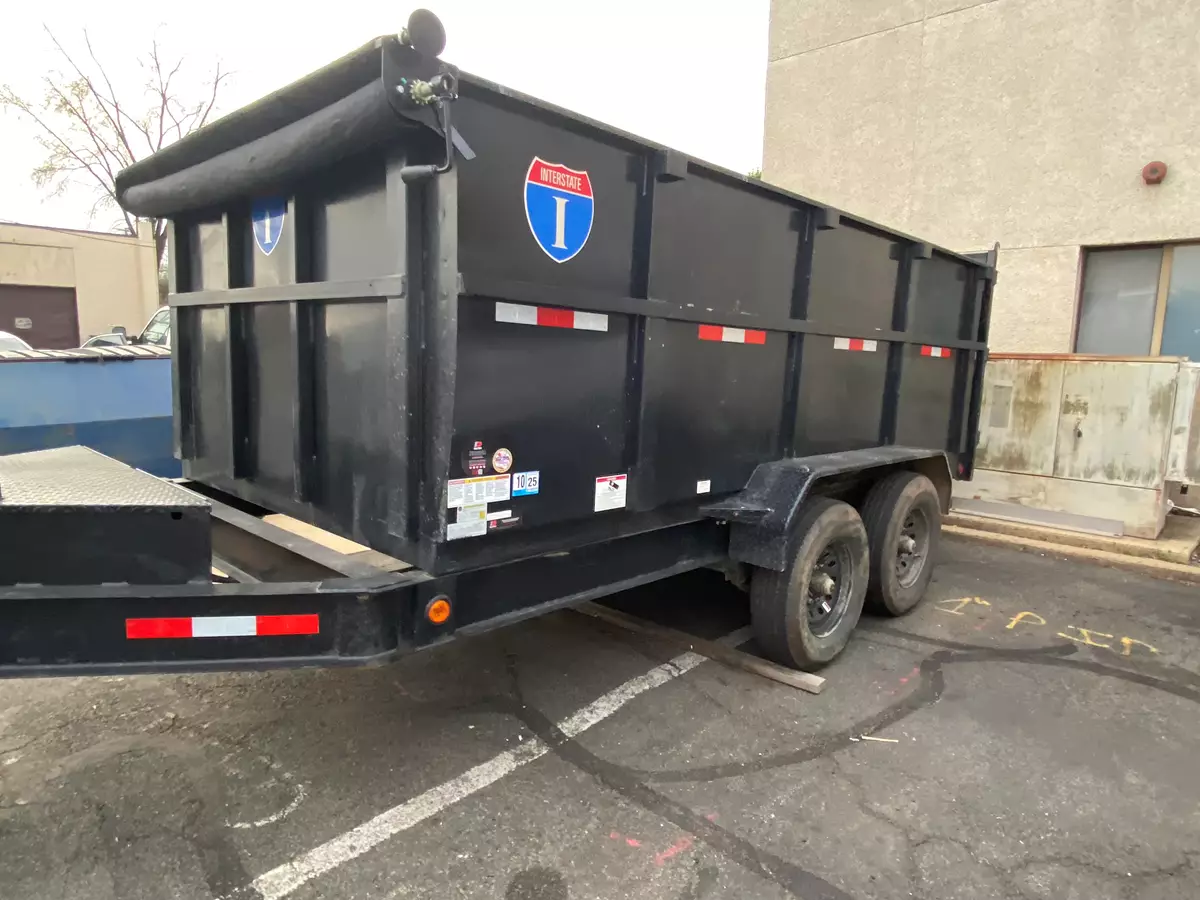 7'x14' Dump Trailer – Heavy-Duty and Reliable