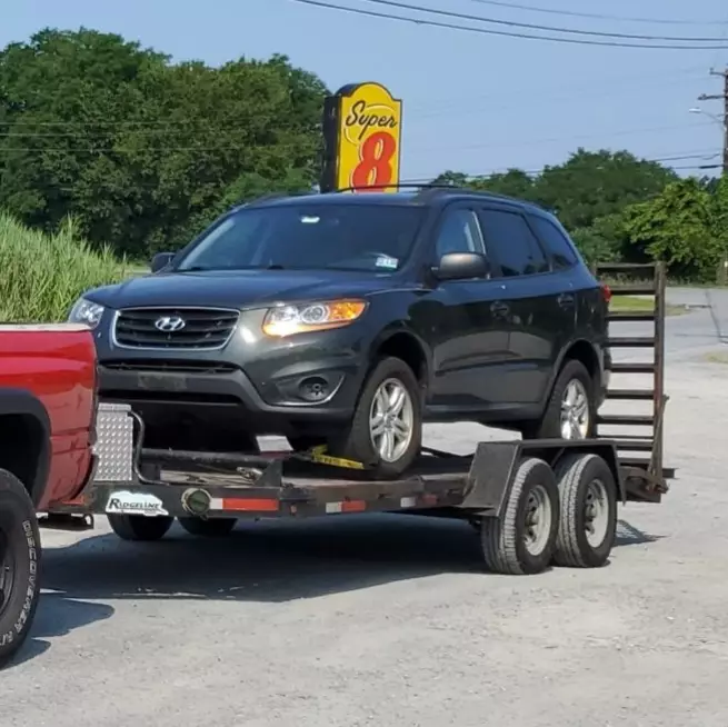 10k 18' deck with winch