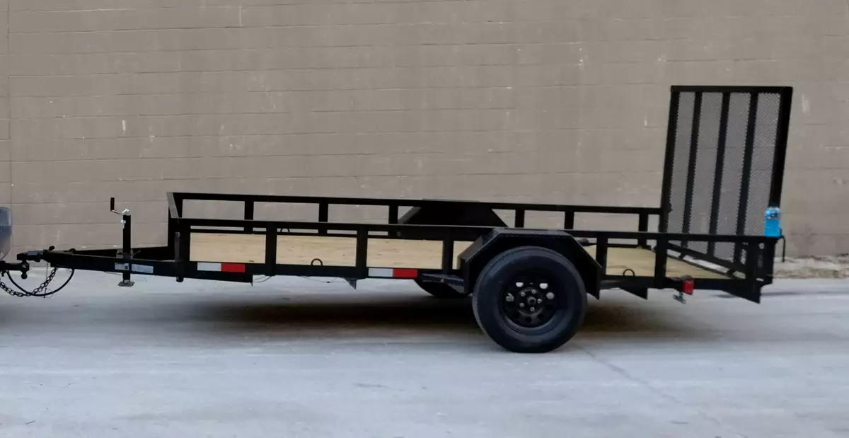 2024 6'x12' Utility Trailer with Ramp 